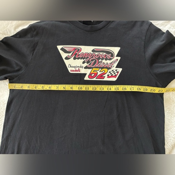 Diesel man race print tee black size L - Picture 11 of 14